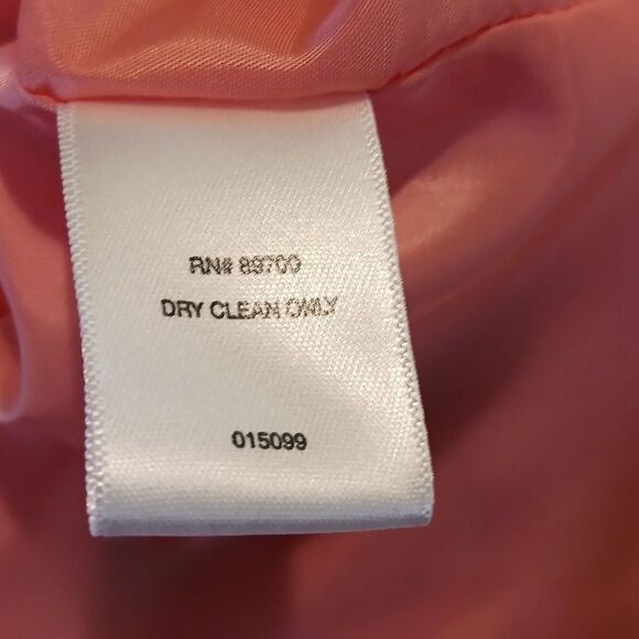 Liz Claiborne Peach and Cream Floral Dress - Picture 9 of 10